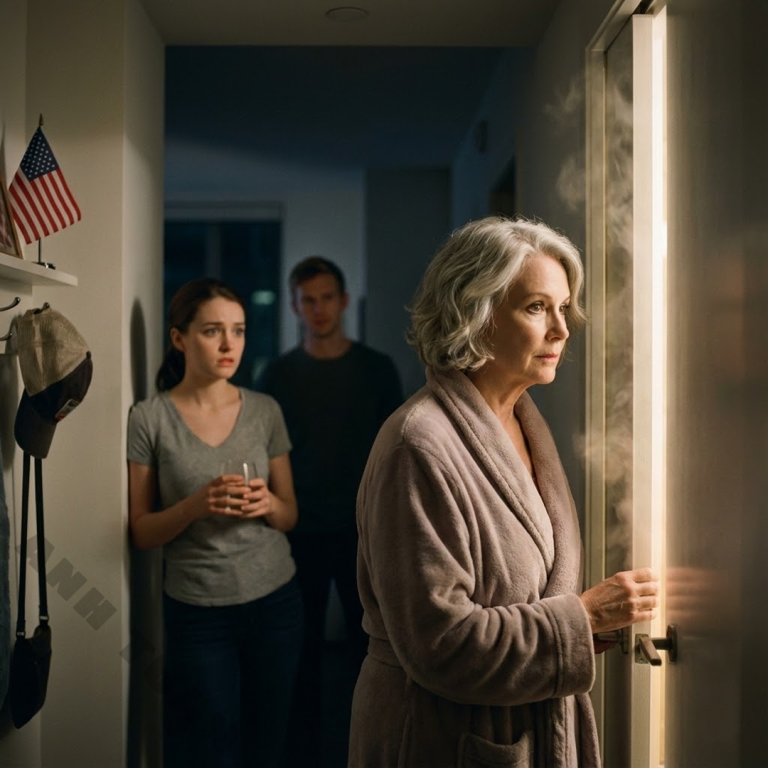 Zamieszkałam z synem, aby cieszyć się emeryturą w mieście, ale każdej nocy, dokładnie o 3:00 nad ranem, brał ten sam długi prysznic. Pewnej spokojnej nocy, zerknęłam w stronę łazienki i zauważyłam drobny szczegół, który nie miał sensu. Nic dramatycznego, po prostu na tyle dziwny, by mnie zaniepokoić. Leżałam bezsennie aż do wschodu słońca, odtwarzając to w myślach i uświadamiając sobie, jak szybko spokój może zniknąć, gdy nie czujesz się bezpiecznie we własnym domu. Rano wiedziałam, że potrzebuję większego wsparcia i spokojniejszego miejsca do życia, więc spakowałam małą torbę i wybrałam dom opieki, aby zacząć od nowa.