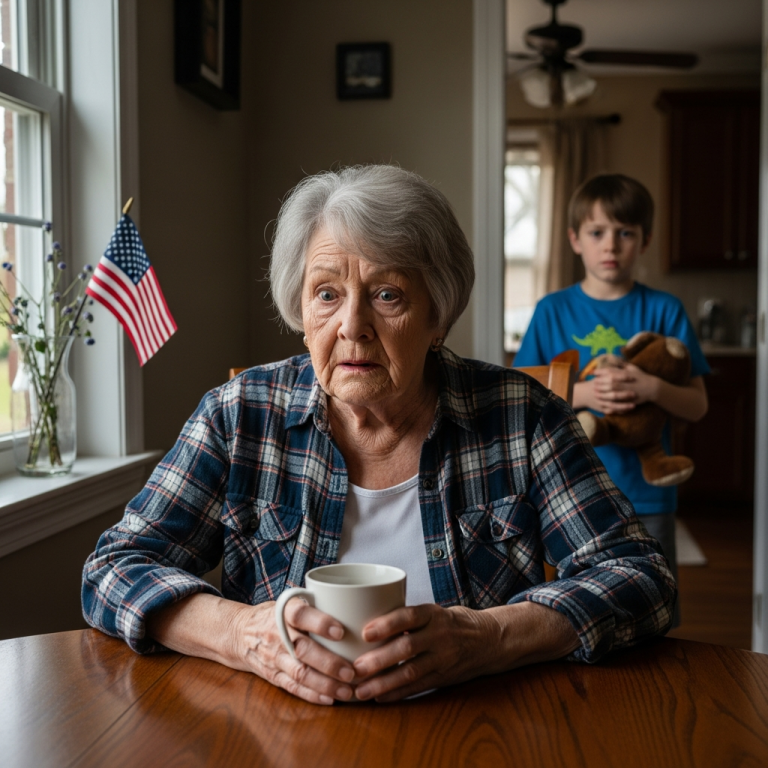 W wieku 66 lat opiekowałam się dziećmi przez 7 dni – wtedy mój „niemówiący” 8-letni wnuczek wyszeptał kwestię, która sprawiła, że ​​zwykła torebka herbaty wydała się niebezpieczna
