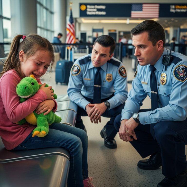 O 6 rano moi rodzice „zgubili” paszport mojej 6-letniej córki, a następnie zostawili ją płaczącą z ochroną lotniska, aby mnie „przebadać”.