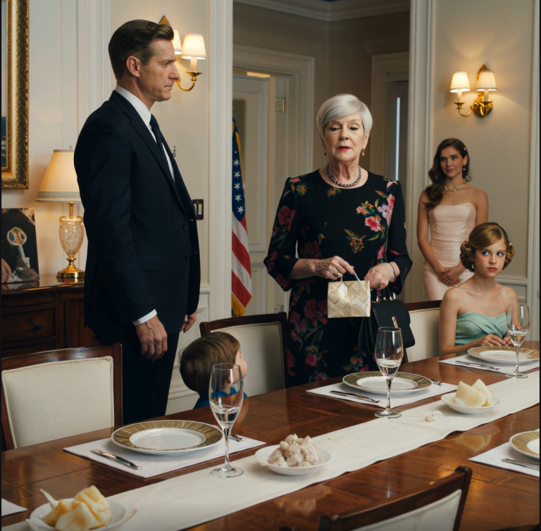 Podczas rodzinnego obiadu moja synowa machnęła ręką na ochronę i powiedziała: „Wyprowadźcie ją – natychmiast”. Nie miała pojęcia, że ​​to ja stoję za firmą, dla której pracowała. Następnego dnia pojawiła się w pracy, jakby nic się nie stało – aż do momentu, gdy zobaczyła nowe zadanie: szkolenie personelu kuchennego w zmywalni. A na dole, w okienku do zatwierdzania… widniało moje imię.